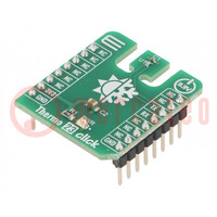 Click board; prototype board; Comp: TMP144; temperature sensor