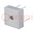 Bridge rectifier: single-phase; Urmax: 1kV; If: 15A; Ifsm: 300A