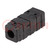 Mounting coupler; for profiles; W: 17mm; H: 42mm; Int.thread: M8