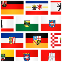 Modellbeispiel: Landesflaggen Komplett-Set (Art. 28100)