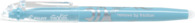 Marker FriXion Light Soft, radierbare Tinte, umweltfreundlich, 4.0mm (M), Pastellblau