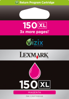 Lexmark Vizix Tintenpatrone 150XL Magenta (ca. 700 Seiten Reichweite)