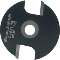 Produktbild zu FESTOOL Fresa a disco per scanalature HW senza alberino 40 x 2 mm