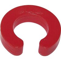 Produktbild zu tengelyrögzítő gyűrű piros 5mm 5 mm átmérőjű tengelyhez