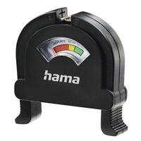 Hama 00223542 vermogen / batterij tester Zwart