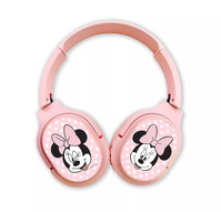 ERT Group Auriculares stereo inalámbricos con micro Minnie 007 Disney Rosa
