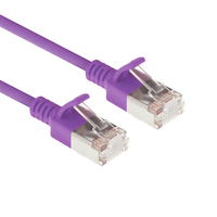 ACT DC7307 cable de red Púrpura 7 m Cat6a U/FTP (STP)
