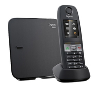 Gigaset E630 DECT-Telefon Anrufer-Identifikation Schwarz