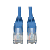 Tripp Lite N001-002-BL Cable Ethernet (UTP) Patch Moldeado Snagless Cat5e 350 MHz (RJ45 M/M) - Azul, 0.61 m [2 pies]