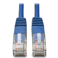 Tripp Lite N002-001-BL kabel sieciowy Niebieski 0,30 m Cat5e U/UTP (UTP)