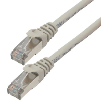 MCL 3m Cat6a S/FTP Netzwerkkabel Grau S/FTP (S-STP)