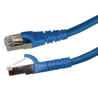 Videk 2996AS-5B Netzwerkkabel Blau 5 m Cat6a S/FTP (S-STP)