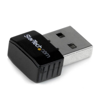 StarTech.com USB 2.0 300 Mbps Mini Wireless-N Lan Adapter - WiFi USB Mini WLAN Adapter 802.11n