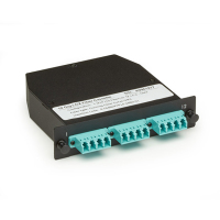 Black Box OM3 50-Micron adattatore di fibra ottica MTP 2 pz