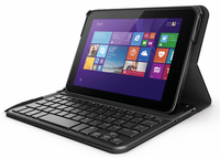 HP 801342-051 toetsenbord voor mobiel apparaat Zwart, Grafiet Bluetooth AZERTY Frans