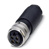 Phoenix Contact SACC-MINFS-4CON-PG13 conector 7/8"-16UNF Negro, Acero inoxidable