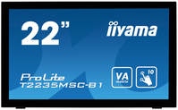 iiyama ProLite T2235MSC Computerbildschirm 54,6 cm (21.5") 1920 x 1080 Pixel Full HD LED Touchscreen Tisch Schwarz