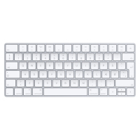 Apple Magic Keyboard Tastatur Bluetooth Dänisch Weiß