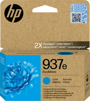 HP 937e EvoMore originele cyaan inktcartridge