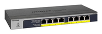 NETGEAR GS108PP Unmanaged Gigabit Ethernet (10/100/1000) Power over Ethernet (PoE) Schwarz