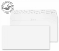Blake Premium Business Wallet Peel and Seal Ice White Wove DL 110x220mm 120gsm (Pack 500)