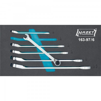 HAZET 163-97/6 ratchet wrench Stainless steel