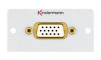 Kindermann 7444000584 Steckdose VGA Aluminium