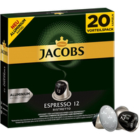 Jacobs Espresso 12 Ristretto Kaffeekapsel Dunkle Röstung