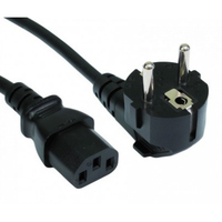 Zebra KABDE3P18 power cable Black 1.8 m C13 coupler CEE7/7