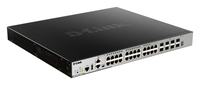 D-Link DGS-3630-28PC/SI switch Gestionado L3 Gigabit Ethernet (10/100/1000) Energía sobre Ethernet (PoE) Negro, Gris