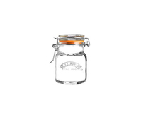 Kilner Clip Top Square Spice jar Glass Transparent