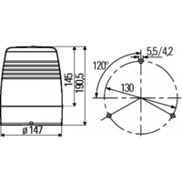 Hella 2RL 008 965-001 Fahrzeugnotbeleuchtung Halogen