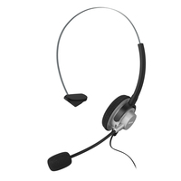 Hama 00201157 hoofdtelefoon/headset Hoofdband Zwart, Zilver