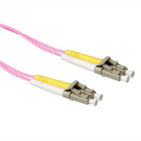 ACT RL9722 cable de fibra optica 22 m LC I-V(ZN) H OM4 Violeta