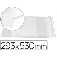Liderpapel AD08 vinilo adhesivo Desmontable Transparente