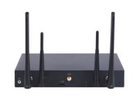 Hewlett Packard Enterprise HPE MSR954-W 1GbE SFP LTE (AM) 2GbE-WAN 4GbE-LAN Wireless 802.11n CWv7 vezetéknélküli router Gigabit Ethernet Egysávos (2,4 GHz) 4G Szürke