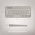 Logitech K380 teclado Universal Bluetooth QWERTY Español Gris, Arena
