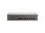 LevelOne GEP-0820W90 commutateur réseau Gigabit Ethernet (10/100/1000) Connexion Ethernet, supportant l'alimentation via ce port (PoE) Gris