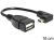 DeLOCK 83245 USB kábel 0,16 M USB A Mini-USB B Fekete