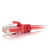 C2G 3m Cat6 Booted Unshielded (UTP) Network Patch Cable - Red
