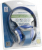 Esperanza EH145B słuchawki/zestaw słuchawkowy Przewodowa Opaska na głowę Muzyka Niebieski