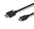 HP 2UX07AA HDMI cable 1 m HDMI Type A (Standard) Black