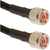 Ventev LMR400UFNMNM-40 coaxial cable LMR400 12.2 m Black