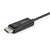 StarTech.com 2m USB-C auf DisplayPort 1.2 Kabel 4K 60Hz - Bidirektionales DP zu USB-C oder USB-C zu DP reversibles Videoadapterkabel - HBR2/HDR - USB Typ C/TB3 Monitorkabel