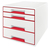 Leitz WOW CUBE Rood, Wit