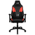 Aerocool ADMIRALBR Silla Gaming Profesional, Cojines Acolchados, Tecnología Air, Negro/Rojo