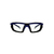 3M S2001SGAF-BGR-F veiligheidsbril Kunststof Blauw, Grijs