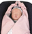 ULLENBOOM ED-90100-RG Bettdecke für Babys Grau, Pink, Rose Junge/Mädchen