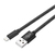 JLC MFI Braided USB (Male) to Lightning (Male) Cable - 2M - Black
