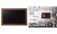 Bi-Office Tableau noir, rustique, 1.200 x 900 mm, marron (70030171)